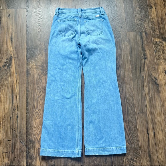 Women’s KanCan Wide Leg Jeans, Light Wash Size 7 - Picture 4 of 6